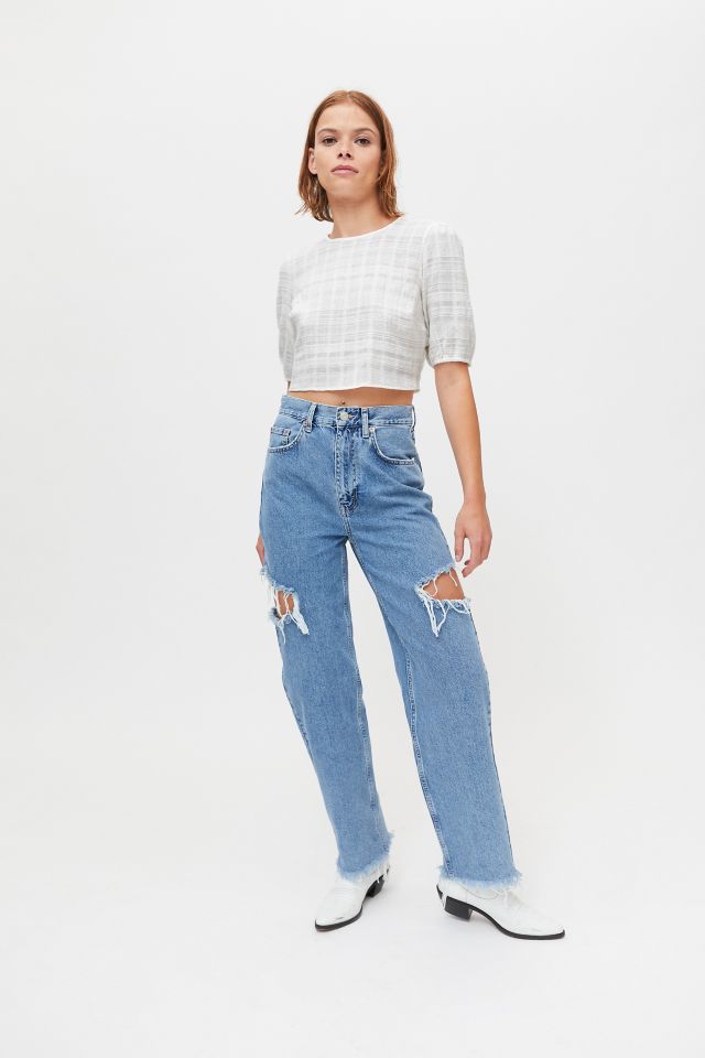 Urban Renewal Remnants Tie-Back Blouse | Urban Outfitters