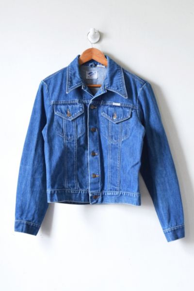 70s wrangler denim jacket