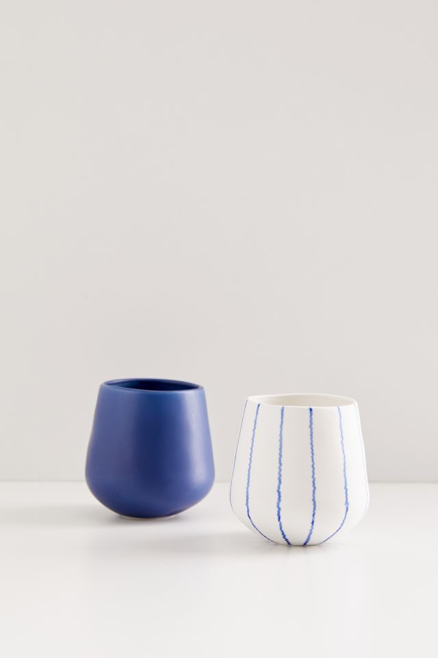 Jolie Ceramic Stemless Wine Tumbler Urban Outfitters