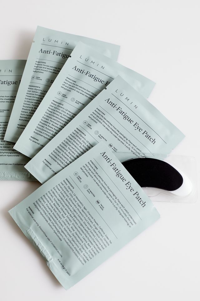 Lumin Skincare AntiFatigue Eye Patch 5Pack Urban Outfitters
