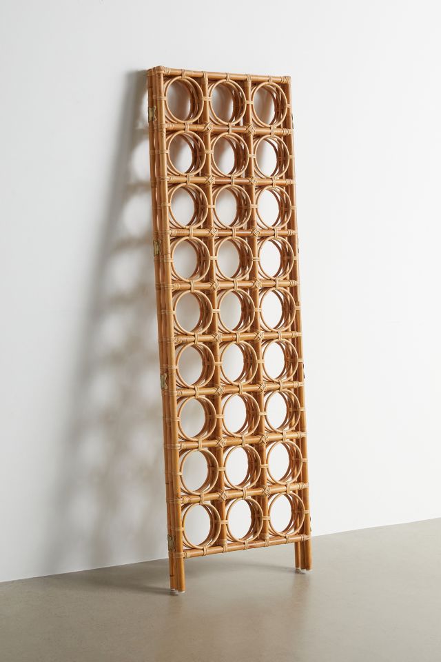Tavi Rattan Room Divider #4