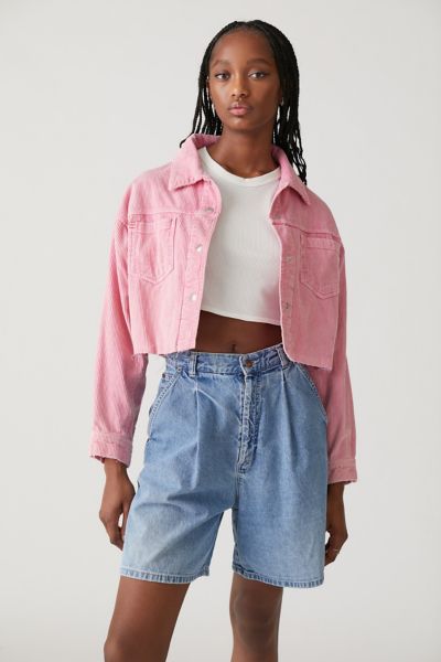 bdg tatum corduroy cropped jacket