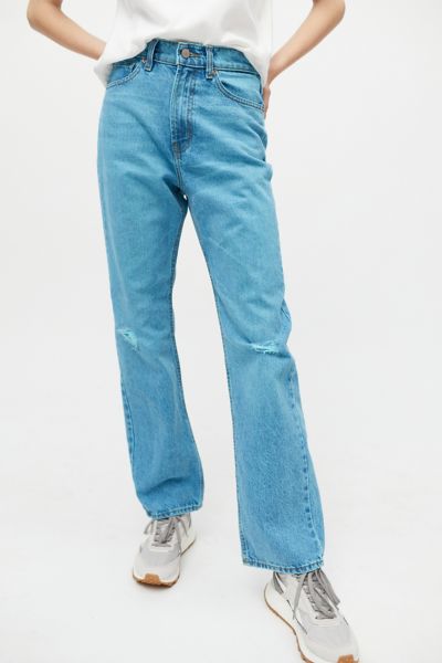 BDG High-Waisted Cowboy Jean – Turquoise | Urban Outfitters