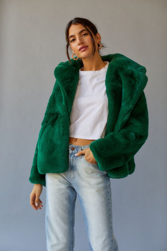 Apparis Milly Faux Fur Short Coat #3