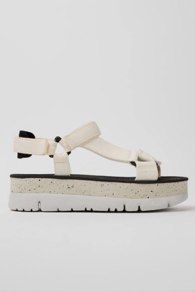 Camper Oruga Up Sandal In White, Women's At Urban Outfitters