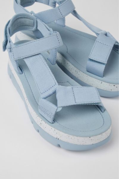 Shop Camper Oruga Up Sandal In Blue, Women's At Urban Outfitters