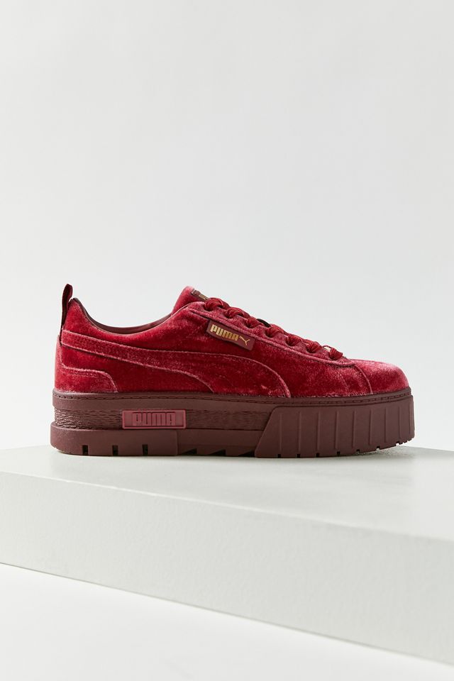 Puma Mayze Velvet Sneaker #2
