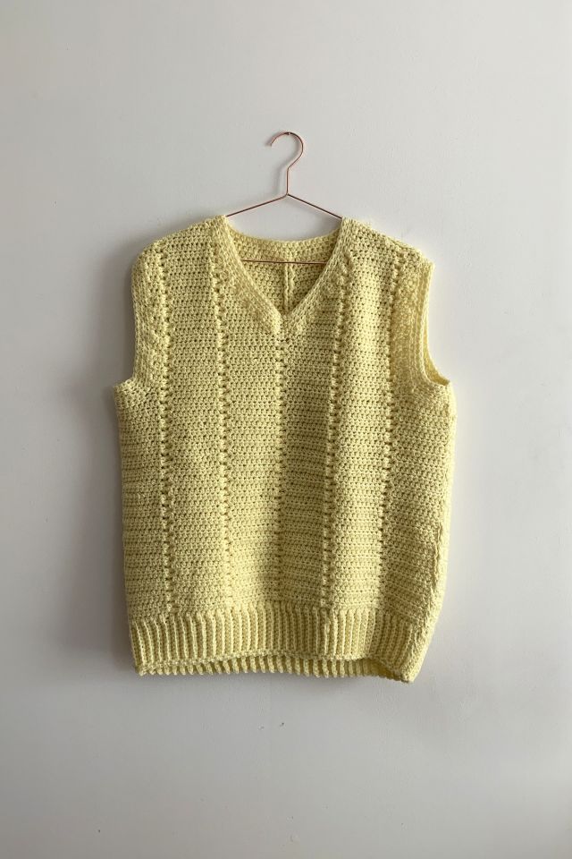 Vintage Boxy Sweater Vest | Urban Outfitters
