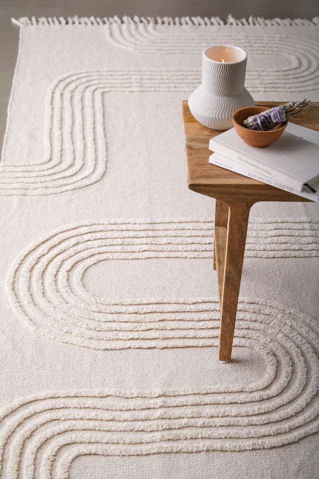 Maze Hilo Low Profile Tufted Rug #1