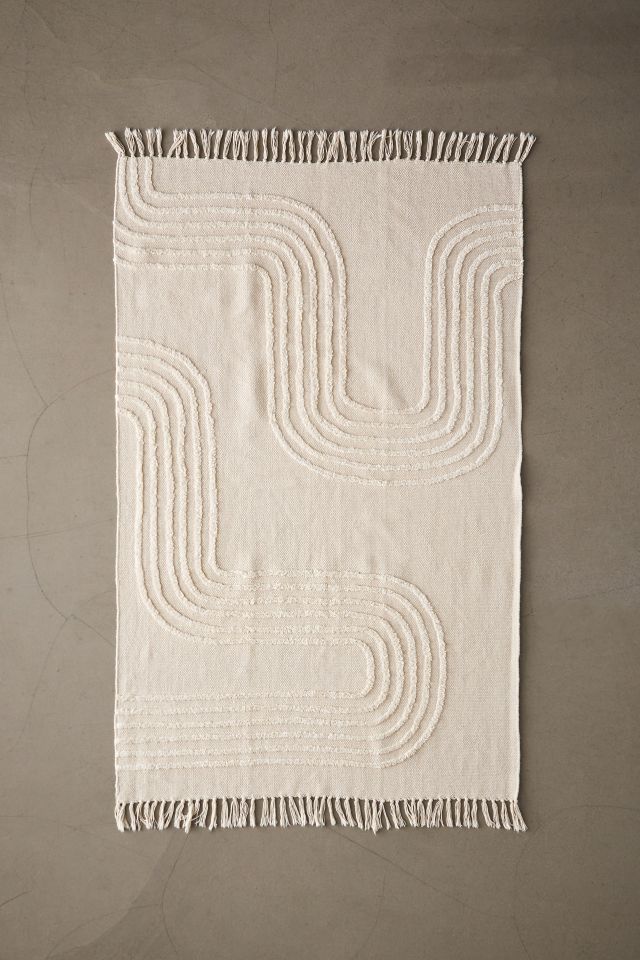Maze Hilo Low Profile Tufted Rug #3