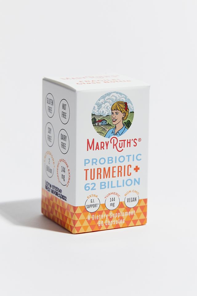 MaryRuth Organics Probiotic Turmeric+ Capsule Supplement | Urban Outfitters