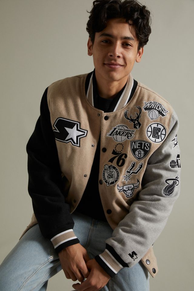 Starter uo exclusive patch varsity jacket new arrivals