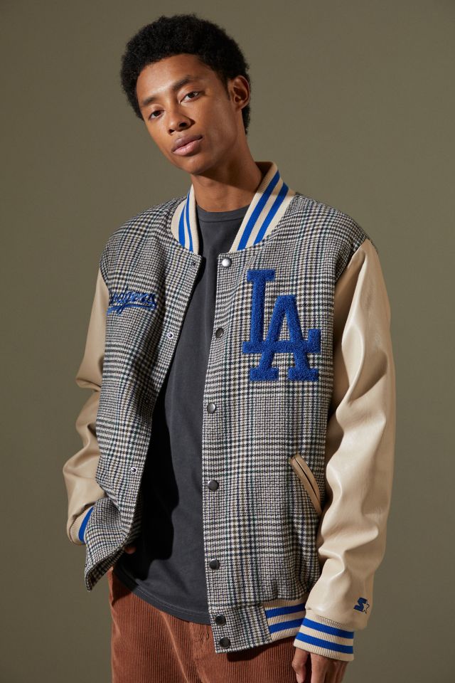 Los Angeles Dodgers Force Play Starter Varsity Jacket – Time Out Sports