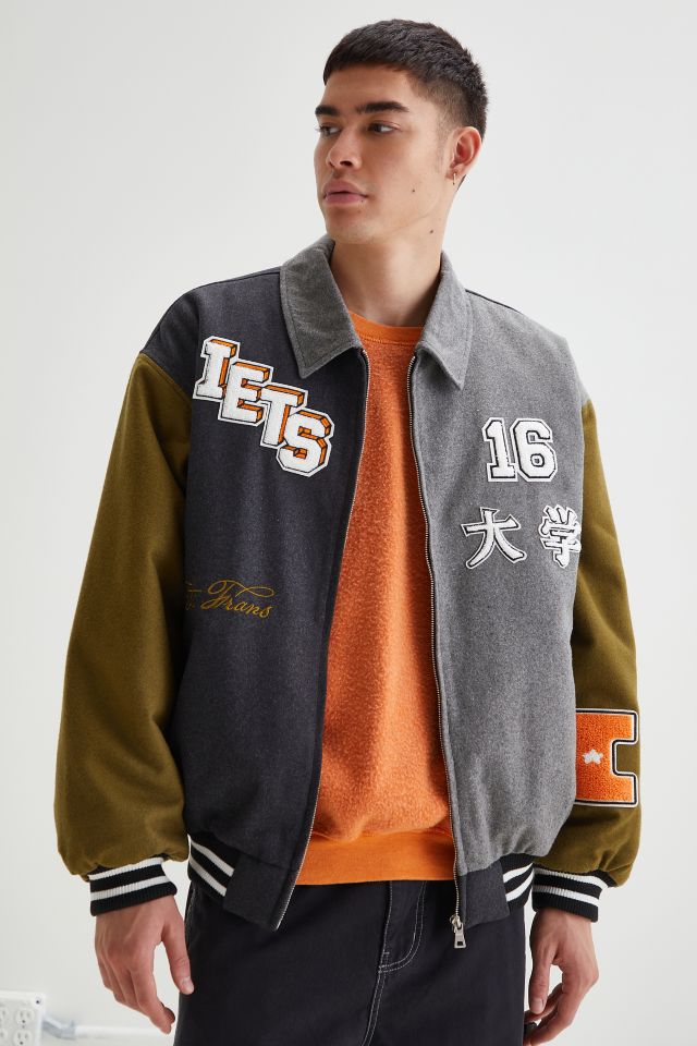 iets frans… Melton Varsity Jacket | Urban Outfitters