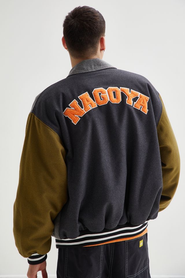 iets frans… Melton Varsity Jacket Urban Outfitters