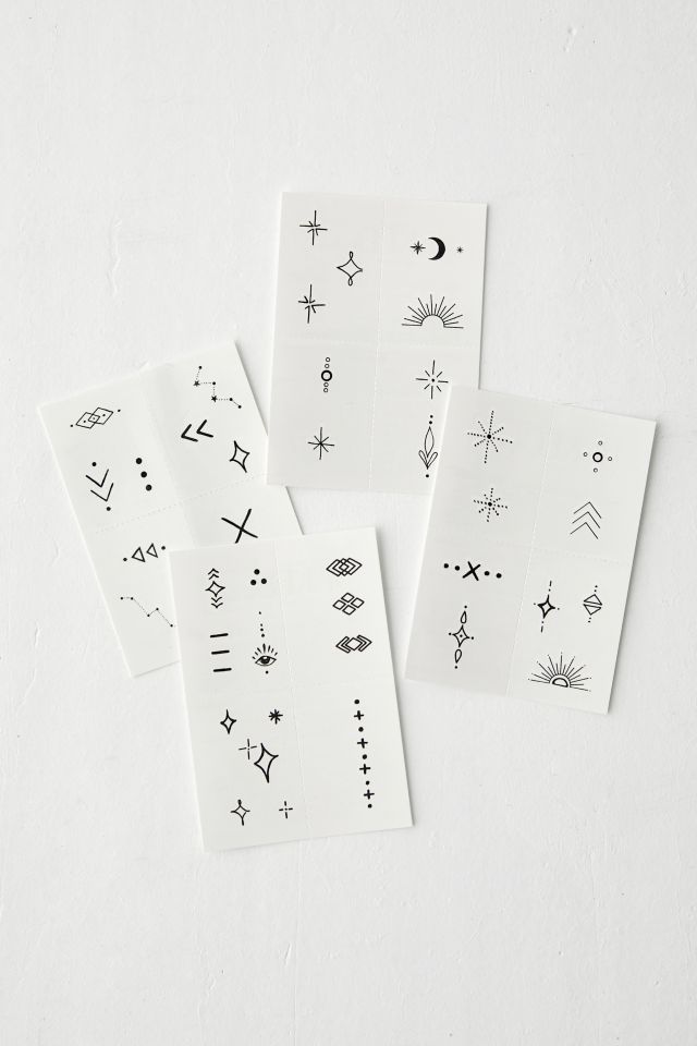 INKED by dani Temporary Tattoo Set #2