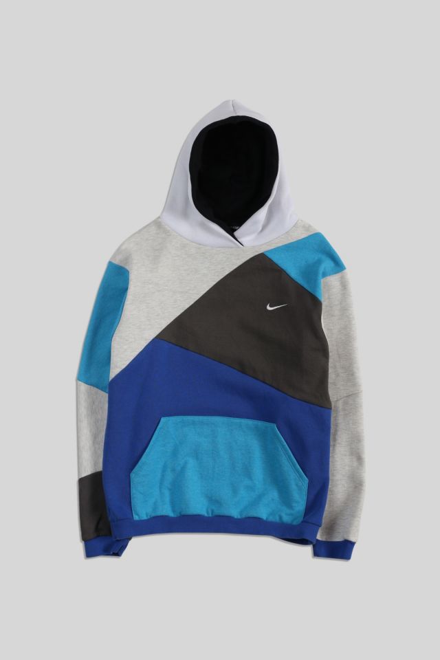 Frankie Collective Rework Patchwork Hoodie | Urban Outfitters
