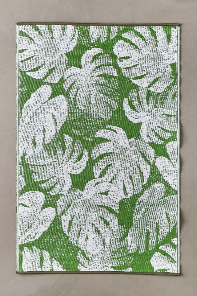 Leaf Reversible Indoor/Outdoor Rug #2