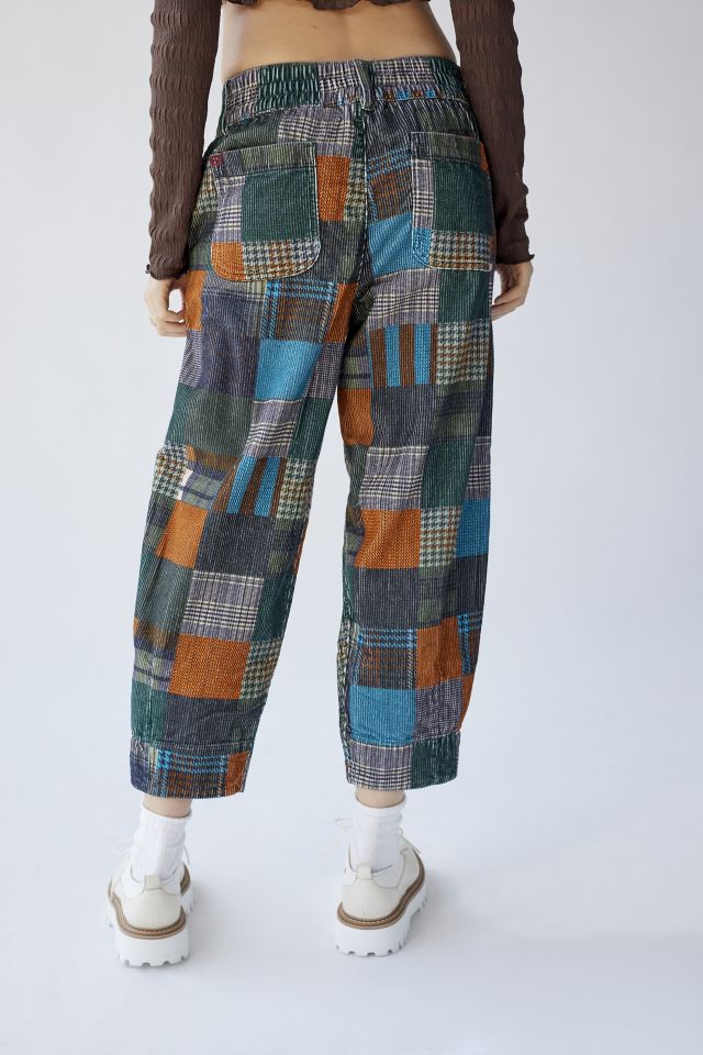 BDG Zaria Printed Corduroy Pull-On Pant #1