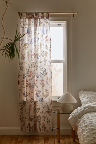 Urban Outfitters Myla Floral Window Panel