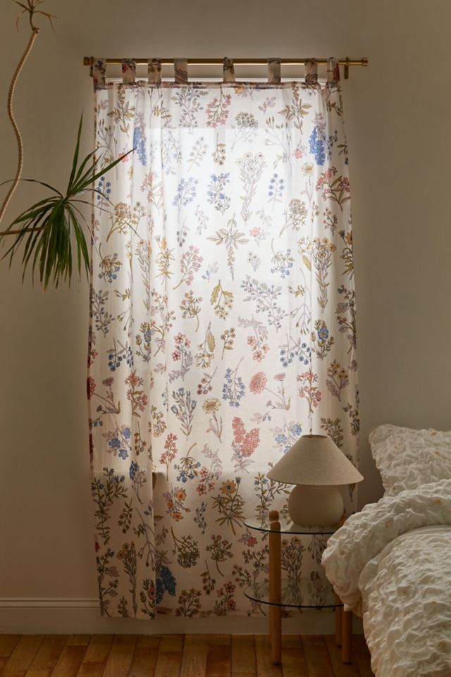 Myla Floral Window Panel #1