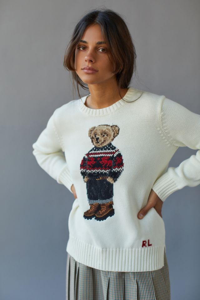 Polo Ralph Lauren Bear Sweater Urban Outfitters