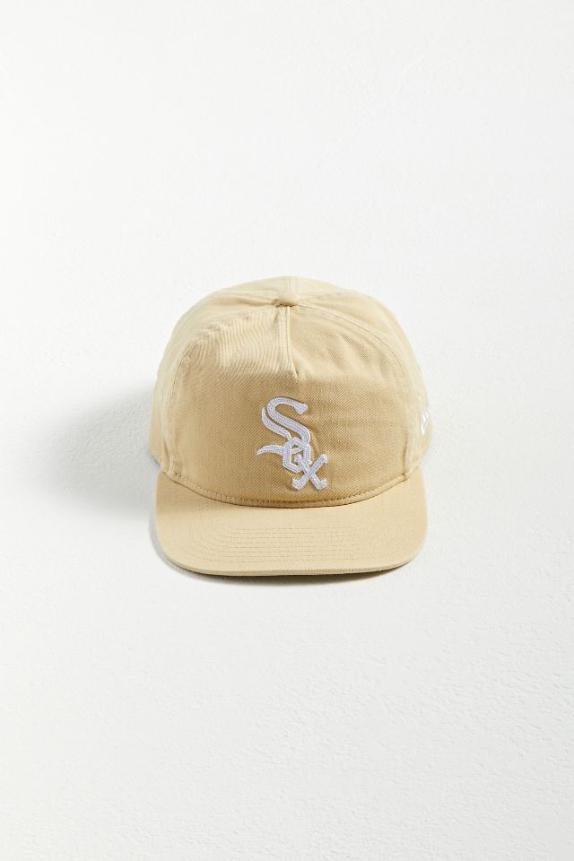 Custom white Sox's hat w/ stitched LV. Now available! Link in bio