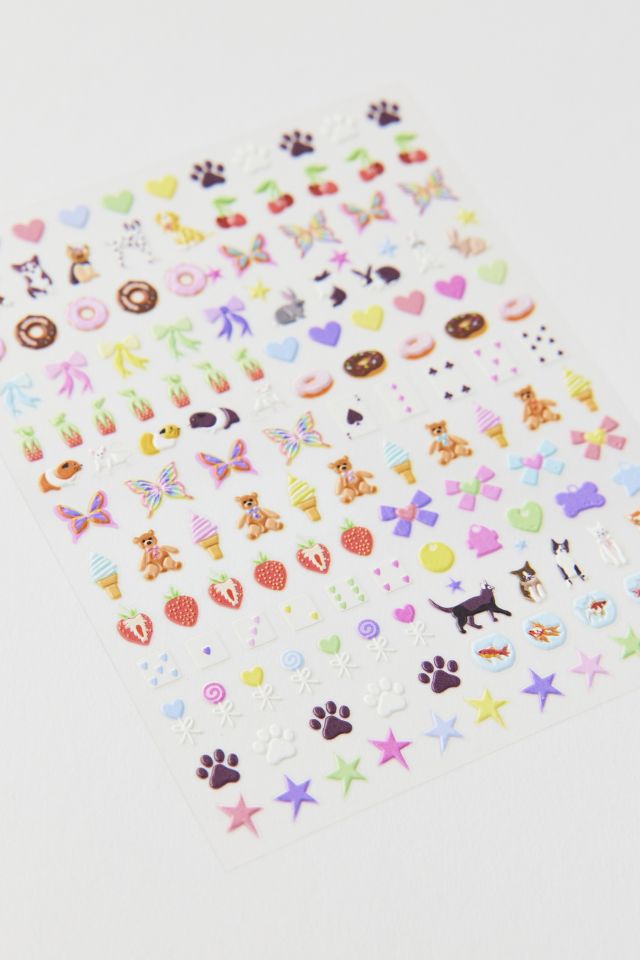 Deco Beauty Nail Art Sticker Sheet #1