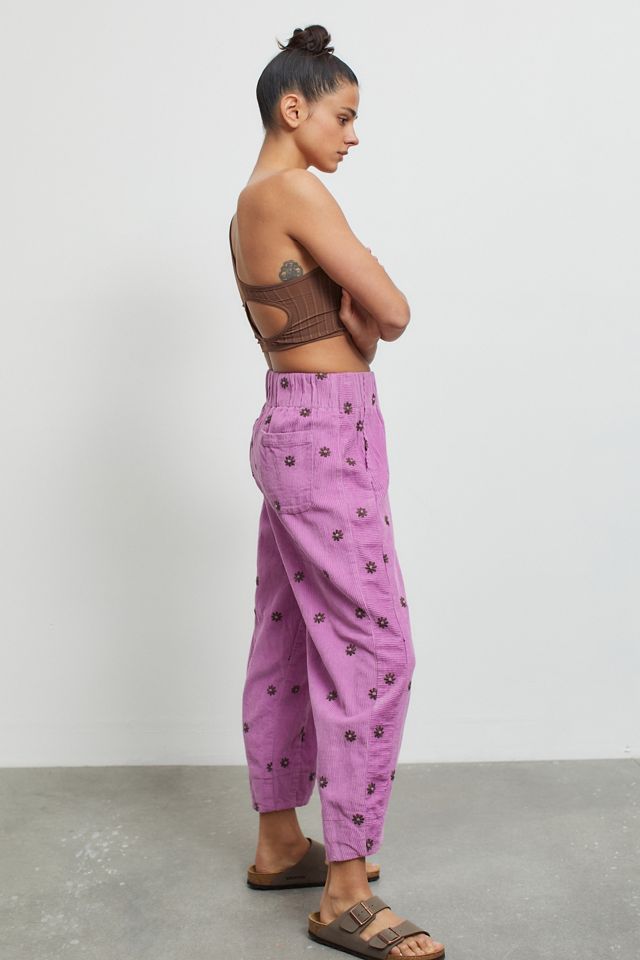 BDG Zaria Embroidered Corduroy Pull-On Pant #3