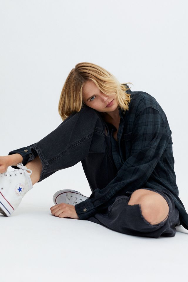 Urban Renewal Remade Overdyed Flannel Shirt #2