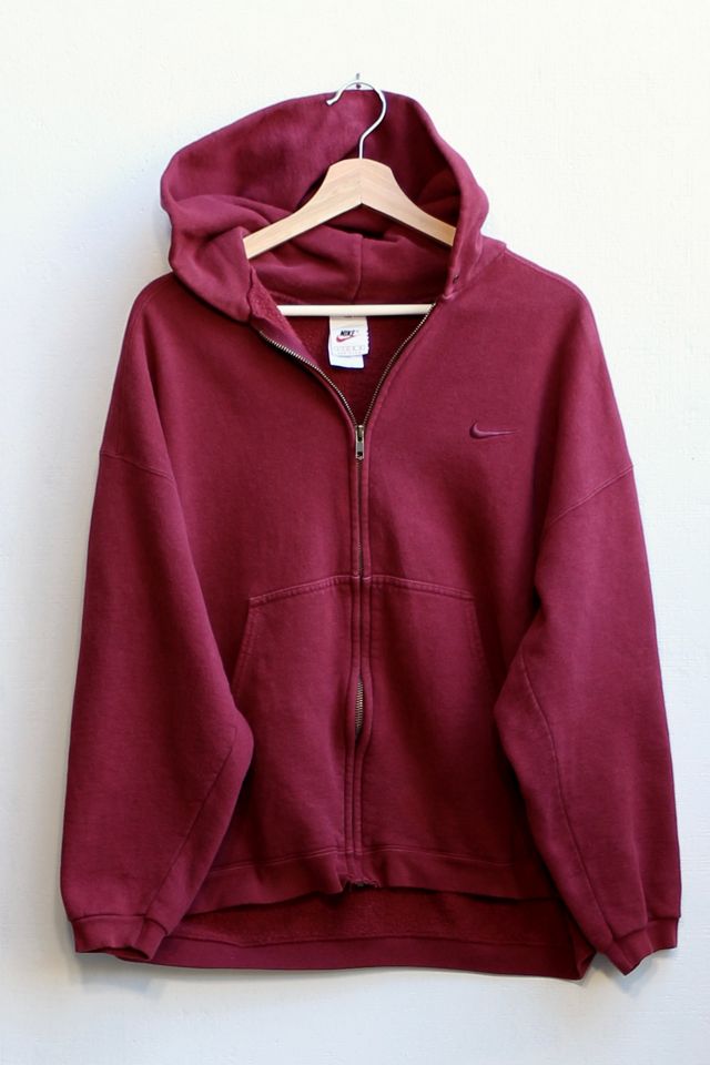 Vintage Nike 90s Zip Front Hooded Sweatshirt | Urban Outfitters Vintage Nike 90s Zip Front Hooded Sweatshirt | Urban Outfitters