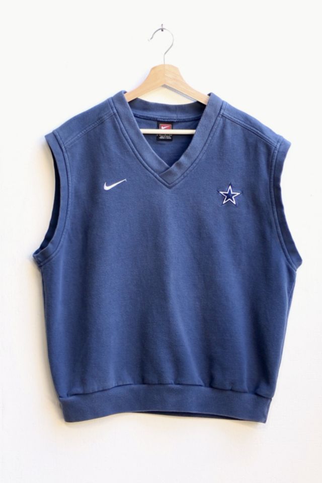 Vintage Nike Dallas Cowboys Fleece Vest