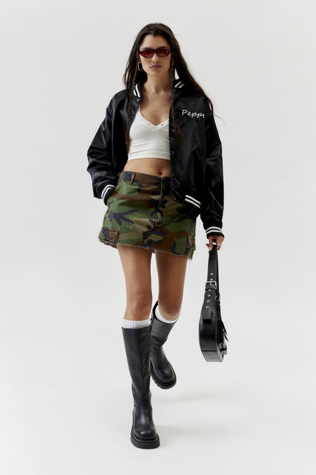 Urban Renewal Remade Low Rise Camo Mini Skirt #1