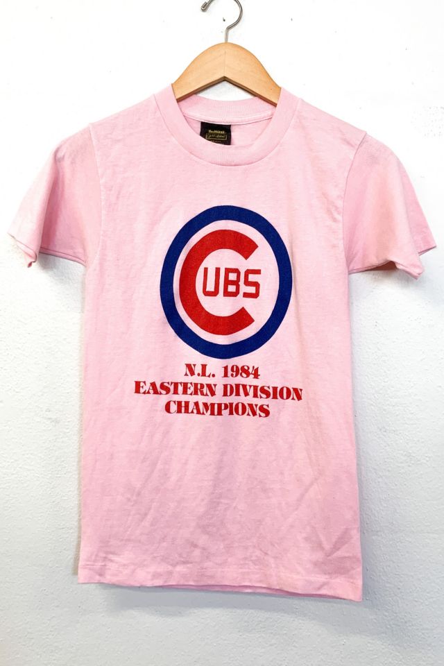 Vintage Chicago Cubs Pink Tee Shirt