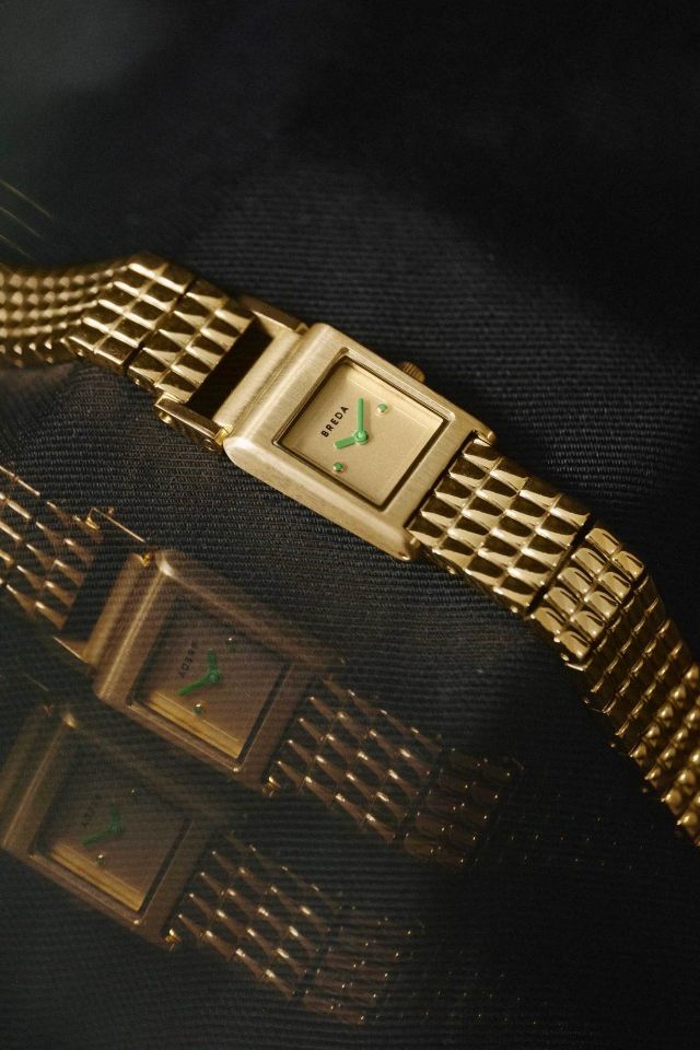 BREDA 'Revel' Stainless Steel Watch #1
