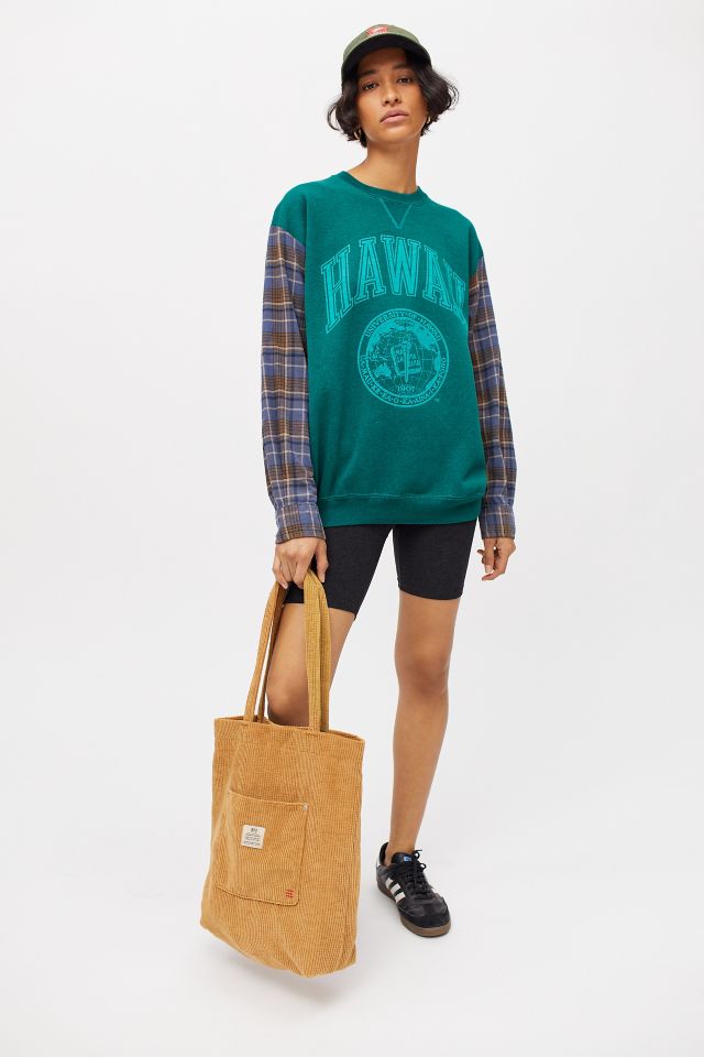 Urban Renewal Recycled Flannel Sleeve Sweatshirt #2