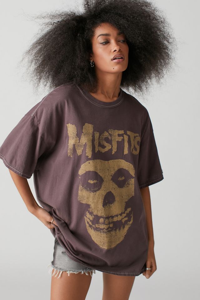 Outfit Misfits T Shirts Misfits Classic Overdyed T-Shirt Dress