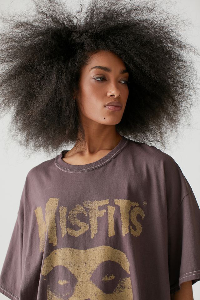 misfits t shirt dress Misfits Classic Overdyed T-Shirt Dress