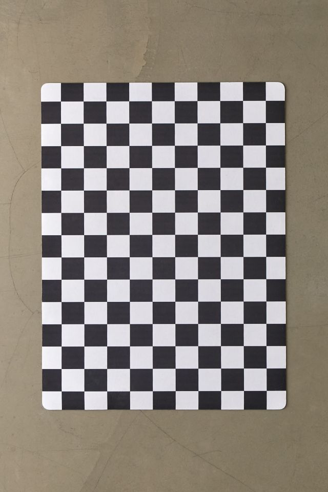 Matterly 9to5 Checkerboard Desk Mat | Urban Outfitters