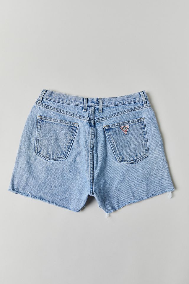 Vintage GUESS Light Wash Denim Short #1