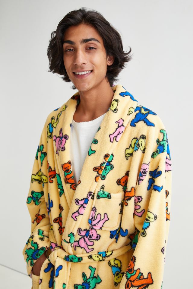 Grateful Dead Allover Print Lounge Robe #1
