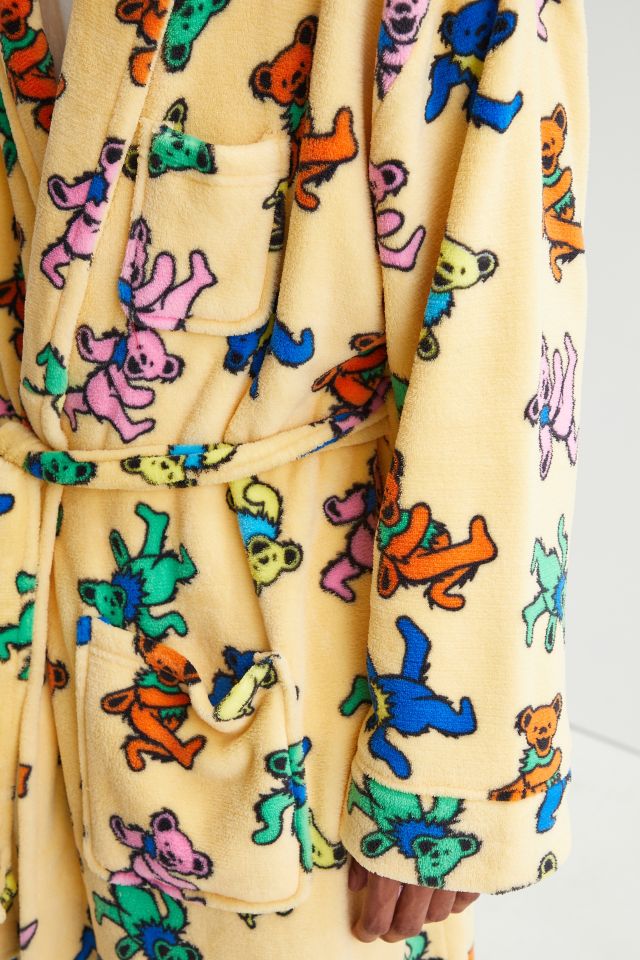 Grateful Dead Allover Print Lounge Robe #3