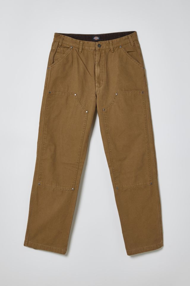 Slim Fit Duck Canvas Double Knee Pants