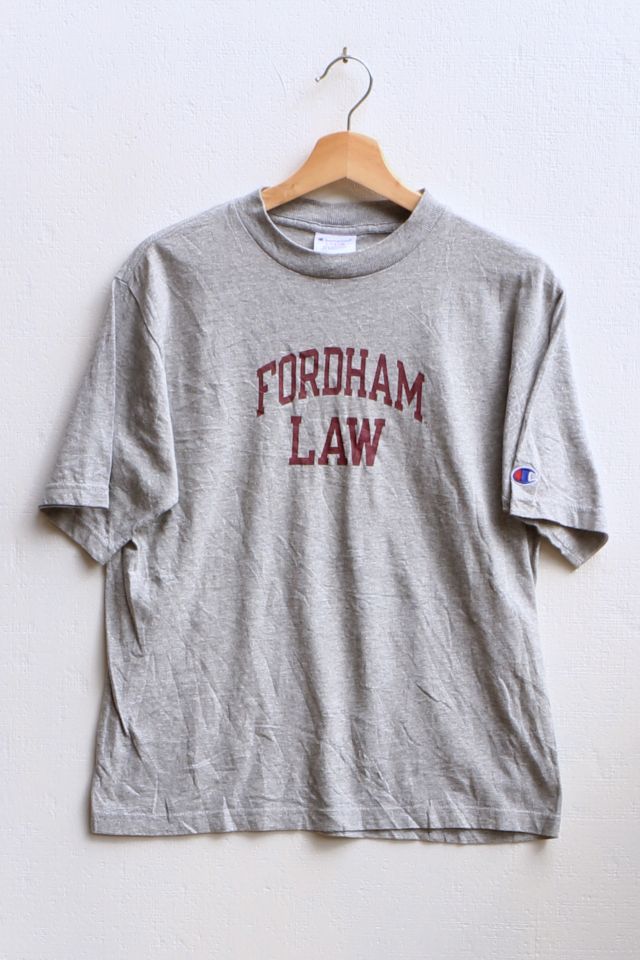 Vintage Champion Fordham Law T shirt Urban Outfitters