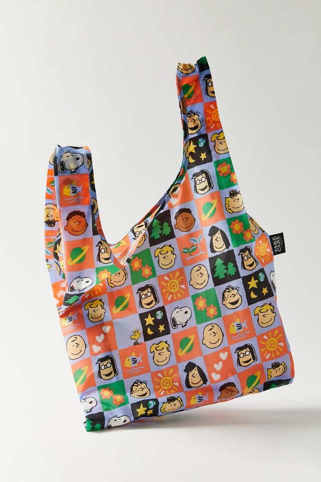 BAGGU X Peanuts UO Exclusive Standard Reusable Tote Bag Urban Outfitters