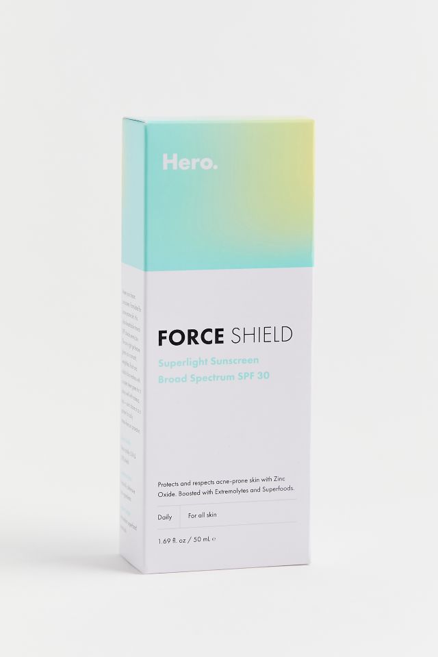 Hero Cosmetics Force Shield Superlight SPF 30 Sunscreen