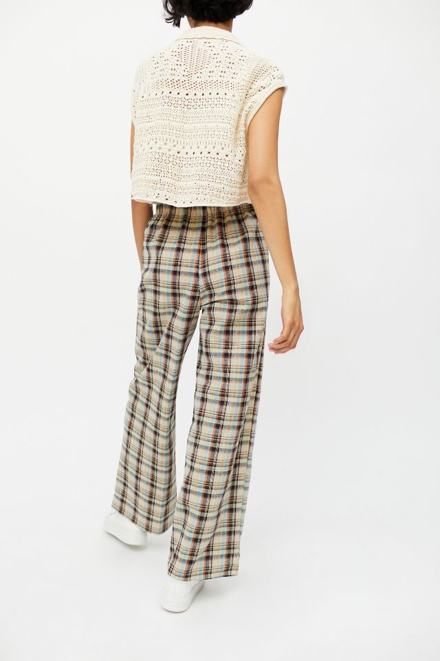 Urban Renewal Remnants Plaid Puddle Pant #1