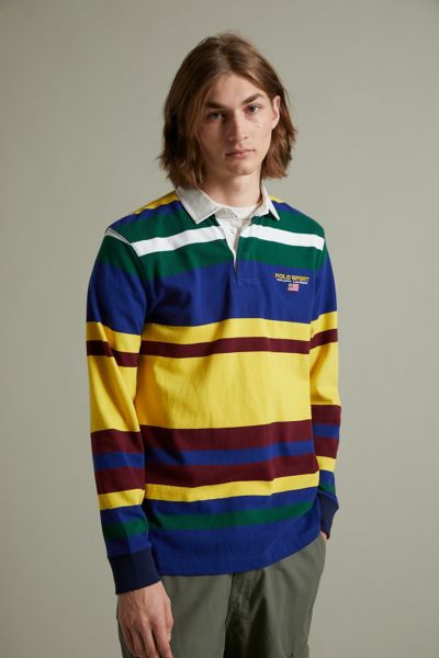 Polo Ralph Lauren Long Sleeve Rugby Shirt | Urban Outfitters