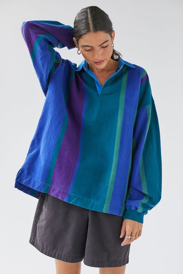 Urban Renewal Remade Overdyed Rugby Shirt #1
