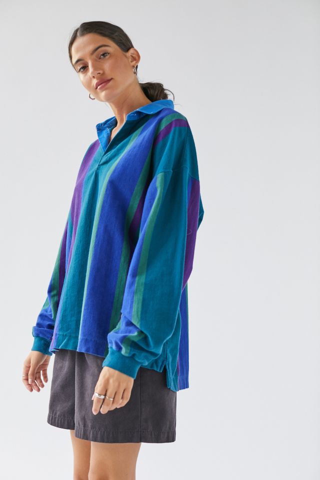 Urban Renewal Remade Overdyed Rugby Shirt #3